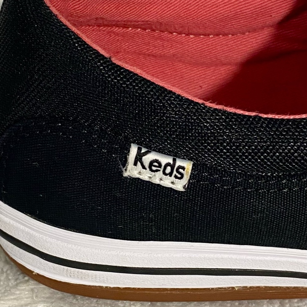 Keds Vollie LTT Black Canvas Lace Up Sneakers Women’s Size 8 - Picture 9 of 12